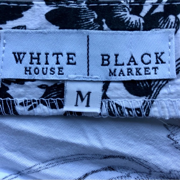 White House Black Market Floral Halter - Picture 4 of 5